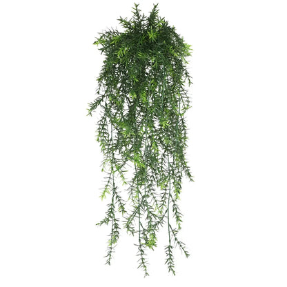 Persian fern Leaves Vines Home Room Decor Hanging Artificial Plant Plastic Leaf Grass Wedding Party Wall Balcony Decoration
