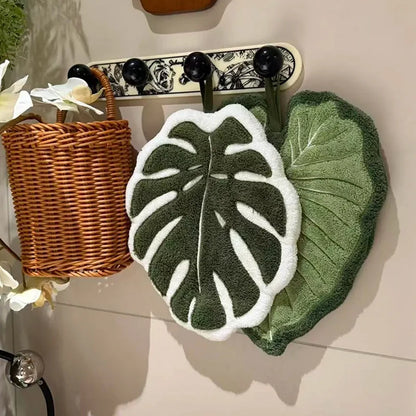 Creative Hand Towel Handkerchief Kitchen Towels Super Absorbent Towel Hanging Cleaning Cloth Bathroom Kitchen Accessories 손수건
