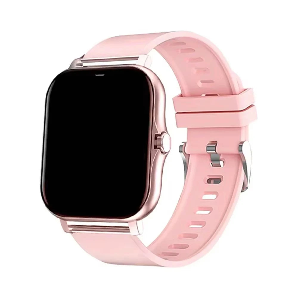LAXASFIT 2025 New Smart Watch for Men Women Gift Full Touch Screen Sports Fitness Watch Bluetooth Call Digital Smartwatch - P