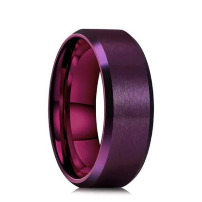 Stainless Steel Rings for Men, Colors: Black Golden Silvery Color, US Sizes 6-13, Men's Simple Band Rings