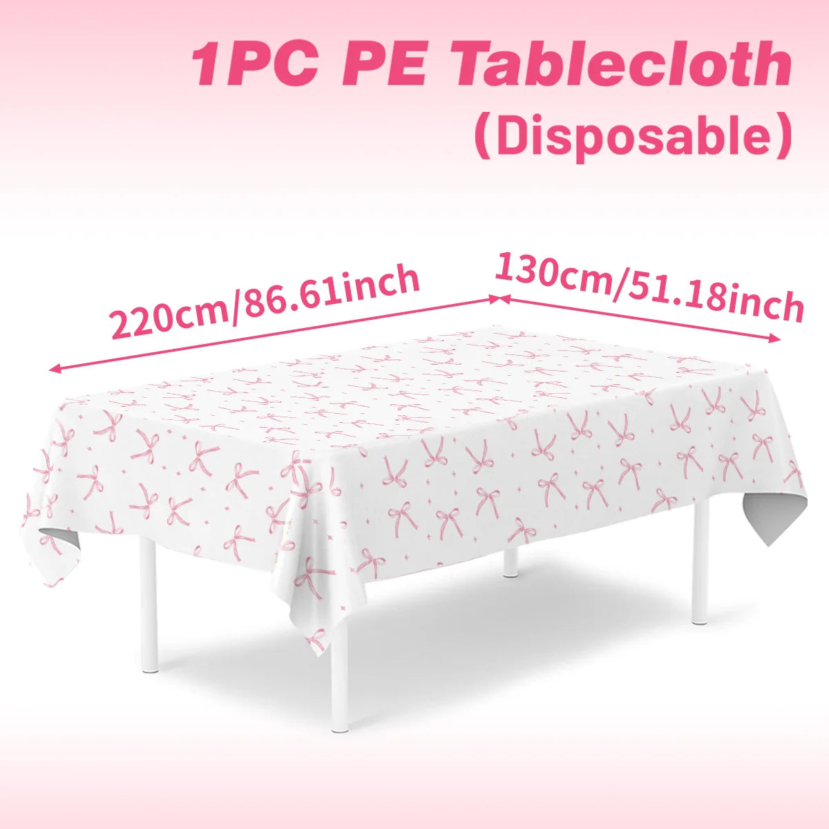 Purple Laser Disposale Tablecloth Happy Birthday Party Decoration Wedding Party Aluminum Film Table Cover Baby Shower Supplie