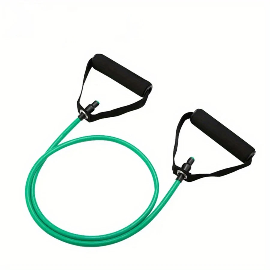 1pc 4-Level Resistance Bands with Handles for Home Workouts and Strength Training - Perfect for Yoga, Pilates,and fitness equ