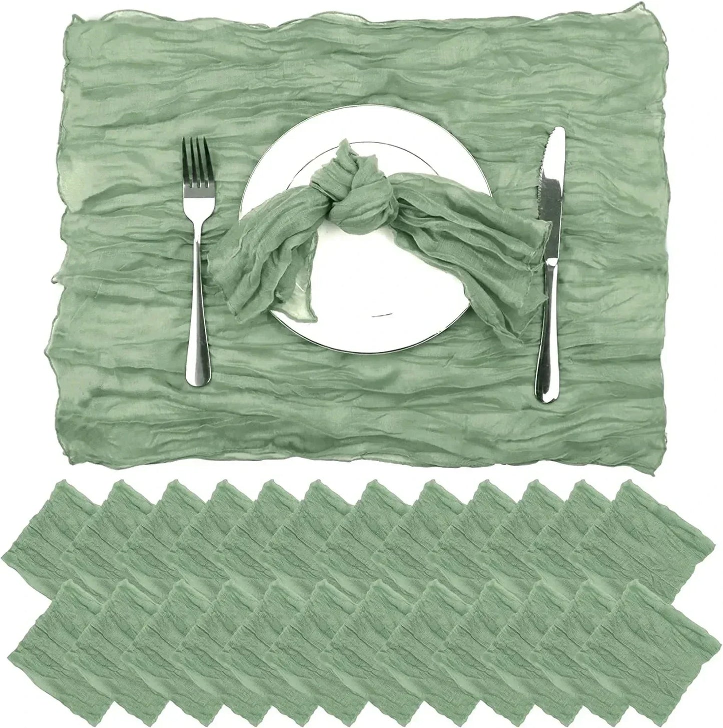 Gauze Table Runner Dinning Decoration 90*300CM Rustic Country Boho Beach Wedding Party Table Decor Christmas Table Runners
