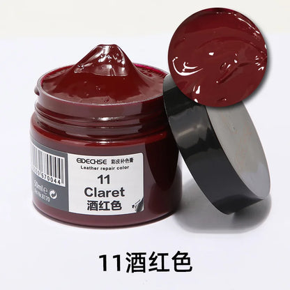 Car Leather Repair Kit Liquid Skin Recoloring Balm No Heat Repair Tool Auto Seat Holes Scratch Cracks Rips Restoration Set Sh