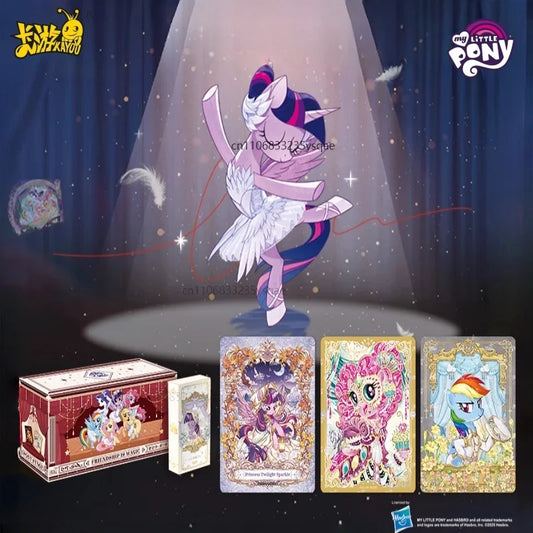 KAYOU Genuine My Little Pony Card Friendship Forever Cards Star Pack Gorgeous Gilded Princess Cards Collectible Card Toys Gif
