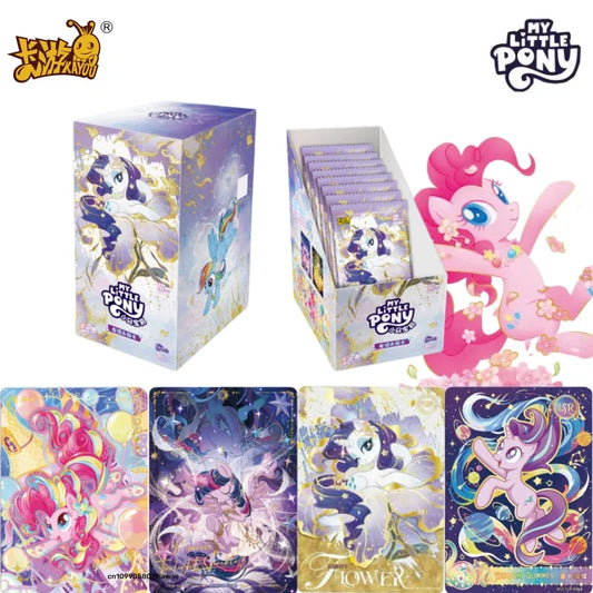 KAYOU Authentic New My Little Pony Series Collectible Cards Friendship Forever Cards Shining Moon 11 Anime Merchandise Gift