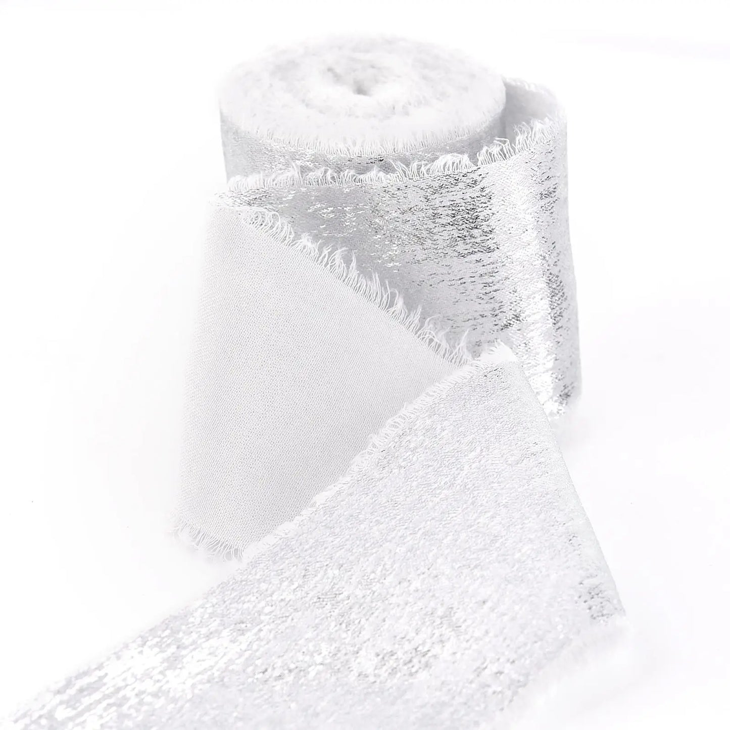 5M/Roll Silk Ribbon Handmade Ripped Ribbon Wedding Party Bowtie Bouquet Packaging DIY Ribbon Gift Box Ribbon Tie Decoration -