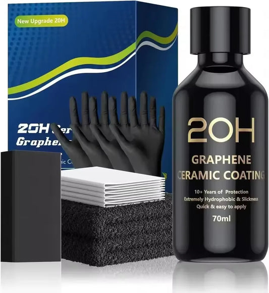 2026 Graphene Ceramic Coating 20H with Self Healing and UV Track Technology Car Detailing Professionals 10+ Years of Protecti