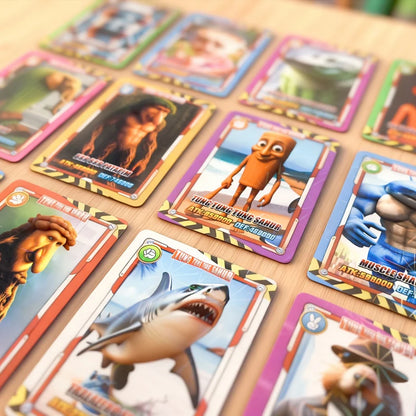 Italian Brainrot Collection Cards Trading Cards Game Card Battle Carte Toystung Sahur Tralalero Tralala For Fans Children Gif