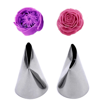 2/3/5/7/12 Pcs/Set Icing Piping Nozzles Set Russian Round Tips Fondant Cake Cream Decorating Pastry Tools