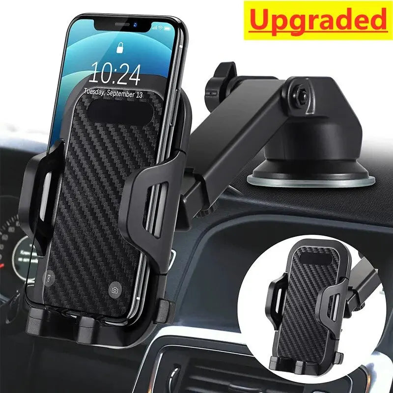 Sucker Car Phone Holder Mount Stand Suction Cup Smartphone Mobile Cell Support in Car Bracket For iPhone Xiaomi Huawei Samsun
