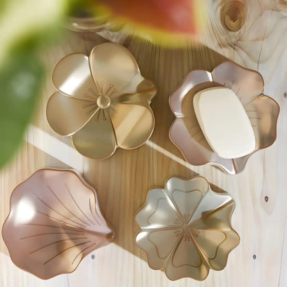 Resin Silicone Mold, DIY Epoxy Resin Mold for Making Flower Shaped Soap Storage Box, Hand Pouring and Shaping