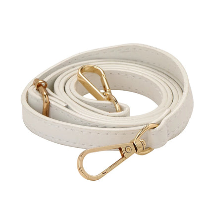 125CM Long PU Leather Bag Strap Accessories for handbags 1.2CM Wide Shoulder Bag Strap For crossbody Replacement Strap For Ba