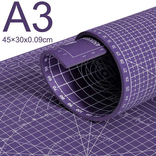 A3 A4 A5 Craft Cutting Pad PVC Cutting Mat Anti Cutting Table Board For Leather Sewing Patchwork Engraving DIY Workbench Tool
