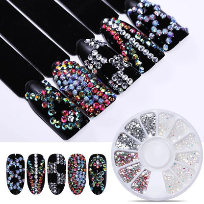 nail parts nail art glitter rhinestone Crystal gems jewelry Bead Manicure decoration accessories nail supplies for profession