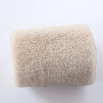 DIY 5MM Plush Fabric Encryption Thickening fabric solid Solf Atrtificial Fur Patchwork bags Doll clothing Decoration material
