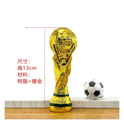 2026 FIFA Trophy Keychain Football Trophy Pendant Soccer Fan Souvenir Backpack Charm Collectible Gift Mascot Model - 13cm Orn