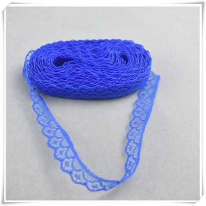 10yards lace Ribbon tape width 14MM African lace fabric DIY wedding decoration accessories,women's wear,floral accessories et