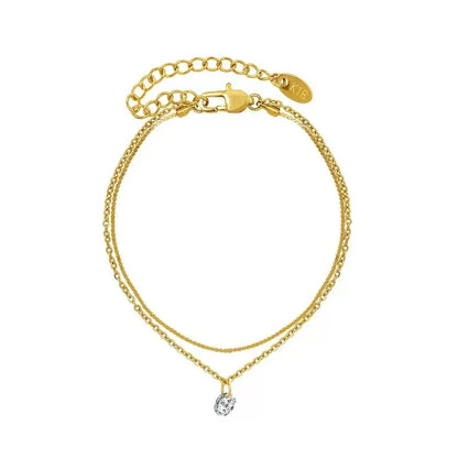 Stainless Steel Bohemian Style Personalized Anklet - E16