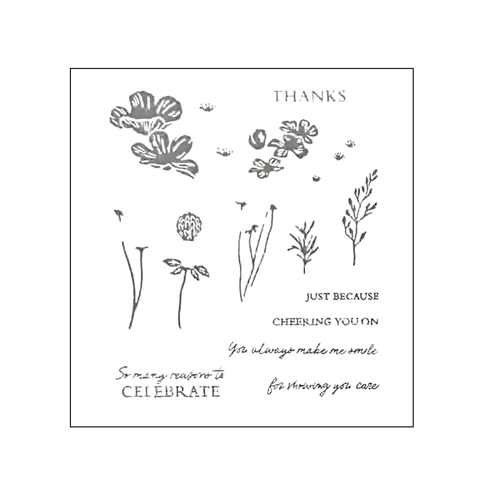 Spring 2026 April New Arrivals Stamp Dies Opulent Oasis Boutique Blossoms Thanks Man DIY Greeting Scrapbook Molds Mother's Da