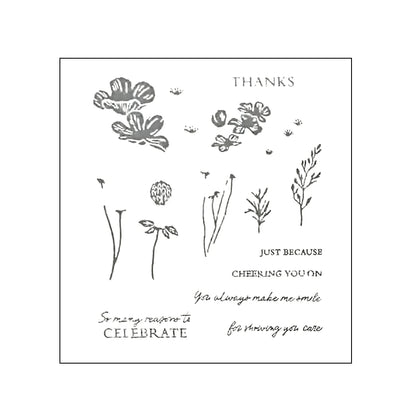 Spring 2026 April New Arrivals Stamp Dies Opulent Oasis Boutique Blossoms Thanks Man DIY Greeting Scrapbook Molds Mother's Da