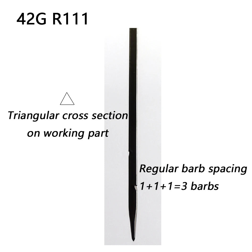 42G Felting Needle for Doll Rooting , 500pcs/lot