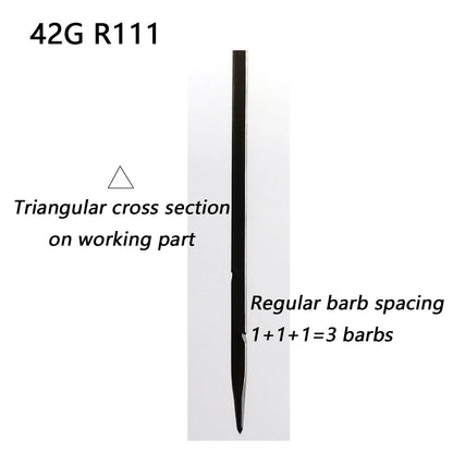 42G Felting Needle for Doll Rooting , 500pcs/lot
