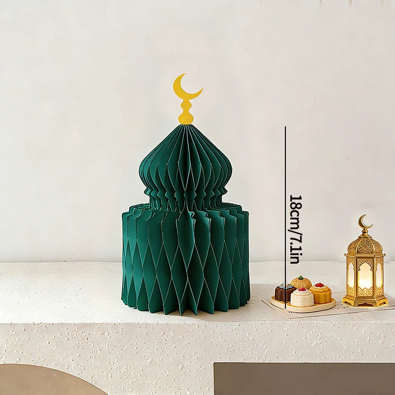 Ramadan decorations 2026 Honeycomb Ball Party Favors Gifts Ramadan Decoration 2026 Ramadan Festival Eid Bedroom Backdrop Deco