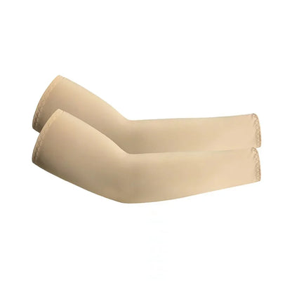 2Pcs Unisex Cooling Arm Sleeves Cover Sports Running UV Sun Protection Outdoor Men Fishing Cycling Quick Dry Arm Warmer - 1Pa