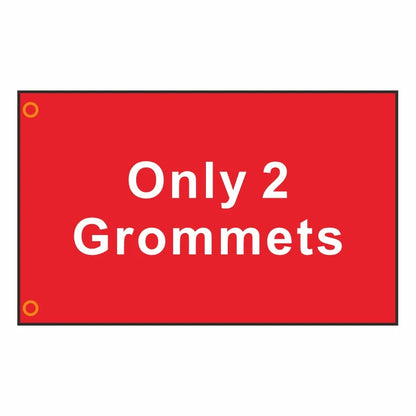 Digital Print Custom Flag Any Size Company Logo Outdoor Sport Advertising Banner Polyester Sleeve Brass Grommets Decor