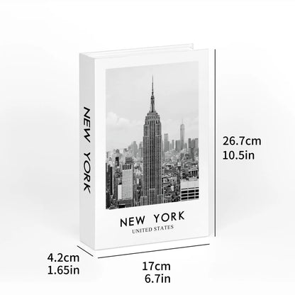 Modern Simulation Books Decorations for Home Luxury Coffee Table Ornaments Living Room Study Soft Fake Book Decorations Gifts