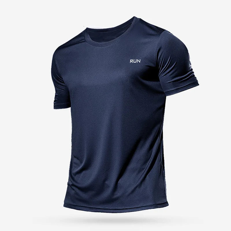 Running Shirts Soccer Shirts Men's Jersey Sportswear Mens Jogging T-Shirts Quick Dry Compression Sport T-Shirt Fitness Gym - 