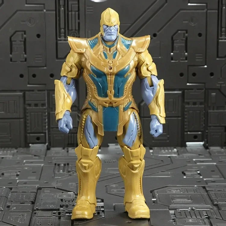 Comics The Avengers Hero Goods, Iron Man, Spider-Man, Hulk, Desktop Decoration Model, Children's Toys, Birthday Gifts.