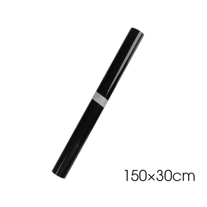Gloss Black Car Body Film Vinyl Wrap Decals Self Adhesive Sticker Motorcycles Bike Auto Skin Color Changing Films 150*50cm - 