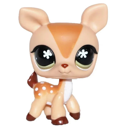 Rare Pet Toy Mini Stands Short Hair Kitten Old Figures Collection Original Bobble Head Toy LPS - 634