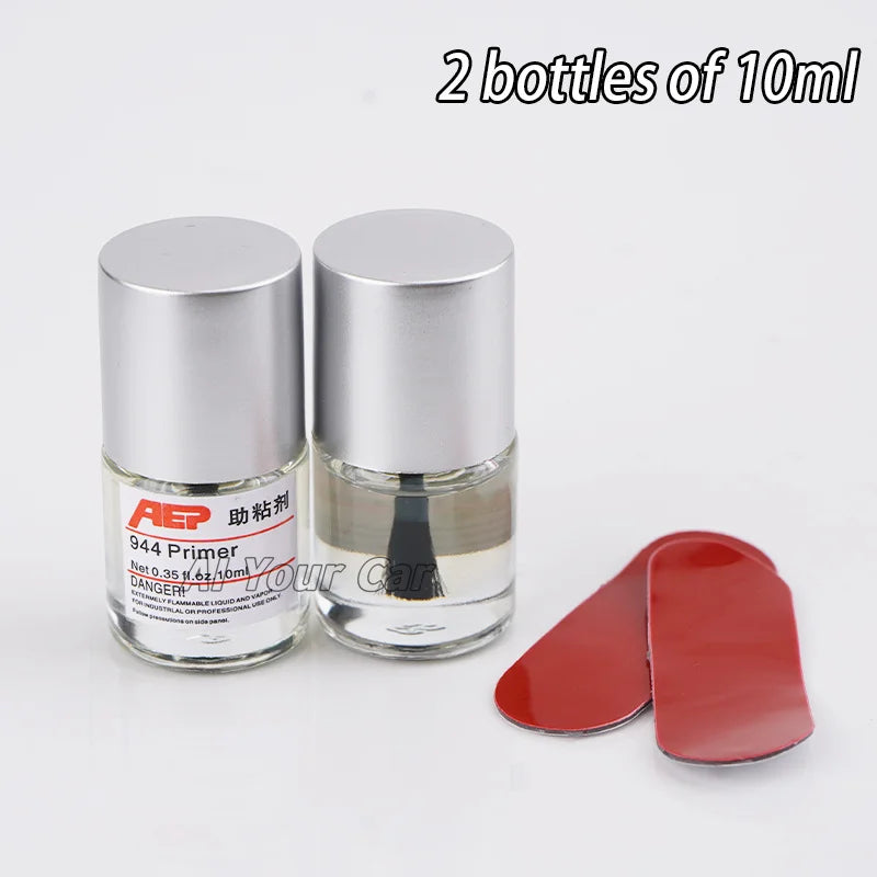 ADHESION PROMOTER + DOUBLE SIDED TAPE = BEST BUDDIES EVER 944 Primer Acrylic Foam Tape Increase Viscosity 80% - 2 bottle of 1