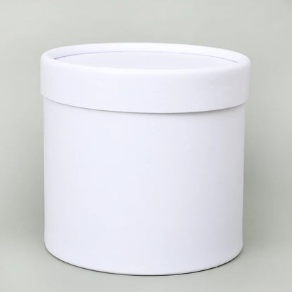 12x12cm Flower Box Round Cardboard Gift Boxes Wedding Party Rose Flower Packaging Decoration Valentine's Day Gifts Wrapping B