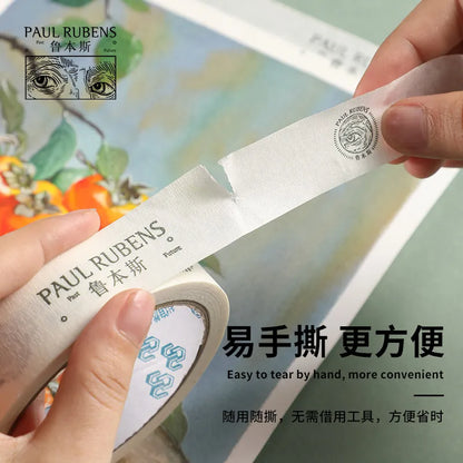 Paul Rubens Watercolor Masking Tape 25mmx20m Sketch Painting Oil Painting Artist Washi Tape Sketch Fixation Sticky Traceless