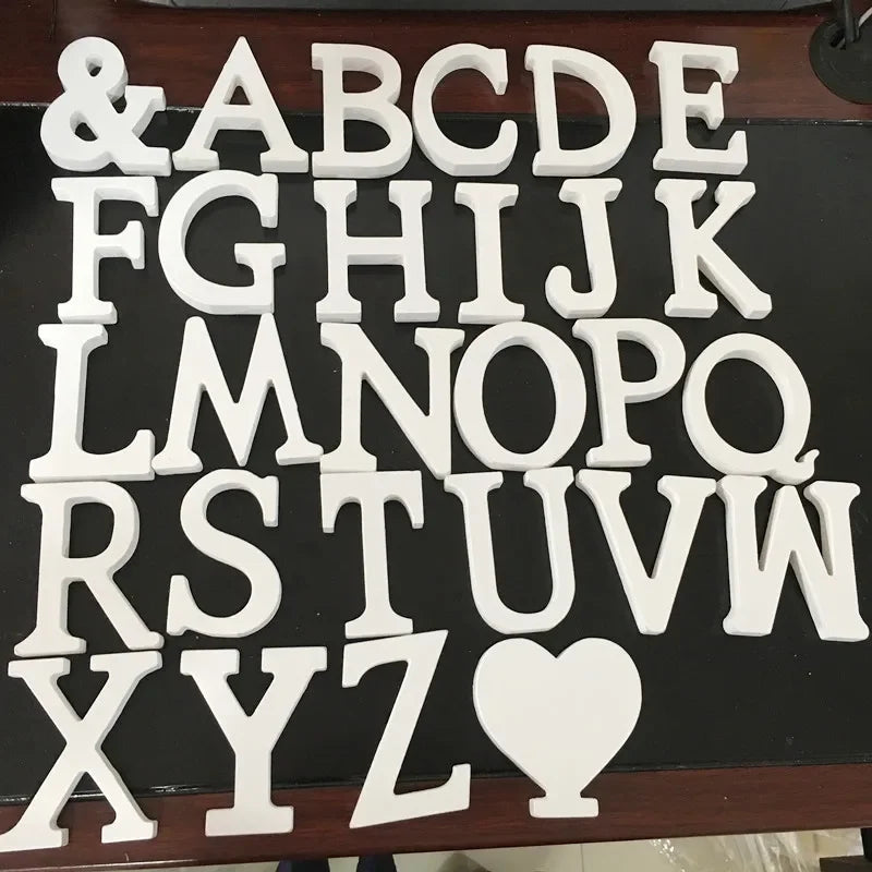 DIY Home Decor Wooden Letters Alphabet Word Bridal Wedding Party Home Decor Nautical Decor Supplies Ornaments Wholesale