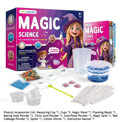 Children Magic Science Experiment Kit Handmade DIY Soap STEAM Educational Teaching Aids Primary School Student Toys Kids Gift