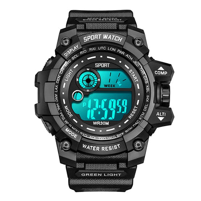 New Men LED Digital Watches Luminous Fashion Sport Waterproof Watches For Man Date Army Military Clock Relogio Masculino - bl