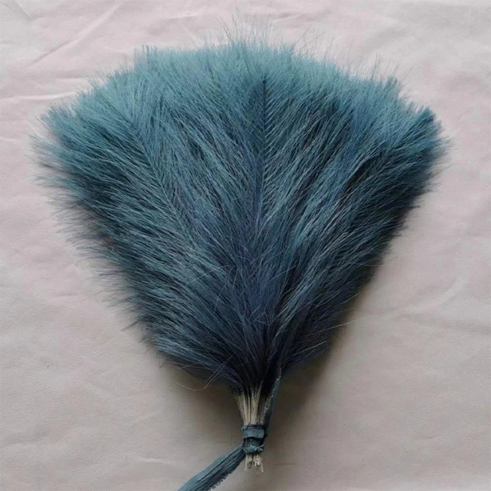 5/10/20PCS Fluffy Pampas Grass Boho Decor Artificial Flower Fake Plant Reed Simulated Party Wedding Home Decoration 42CM - YZ