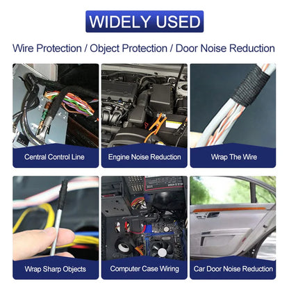 Automotive Wiring Harness Adhesive Tape Noise Reduction Heat Resistance Flame Retardant Electrical Protective Cloth Tape