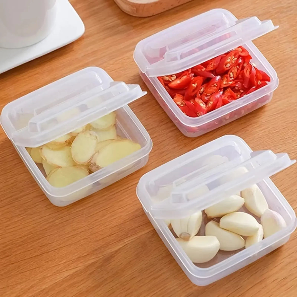 1PC Sliced Cheese Container for Fridge, Clear Plastic Butter Block Cheese Slice Storage Box with Flip Lid for Refrigerator Fo