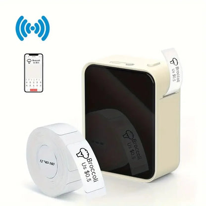 Marklife P15 Thermal Label Printer Similar as D11 D110 D101 Labeling Machine Wireless Bluetooth Label Maker With Label Sticke