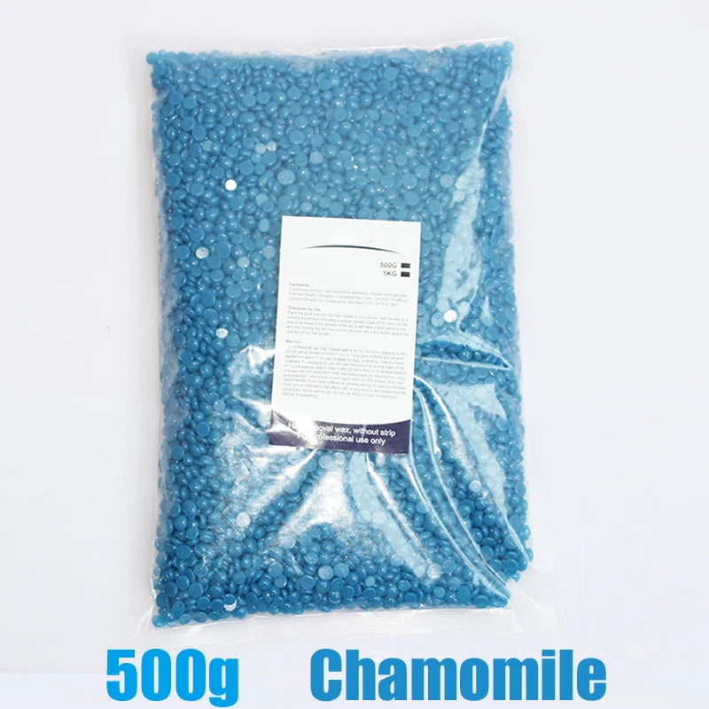 500g/200g/50g Hard Wax Beans for Hair Removal Body European Brazilian Pearl for Wax Warmer Waxing Beans for Wax Heater Machin