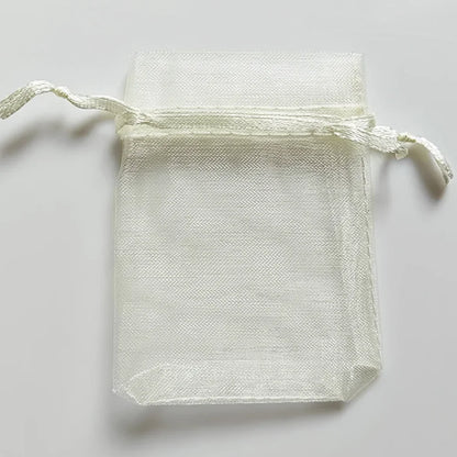 25/50/100pcs Organza Gift Bag Multicolor Drawstring Pouches For Candy Jewelry Bag Packing Wedding Gift Bags Organza Bag - Jon