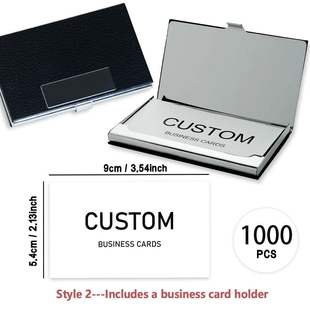 200pcs, Custom Business Cards/Cards, Desktop Business Cards, Thank You Cards, Matte Film