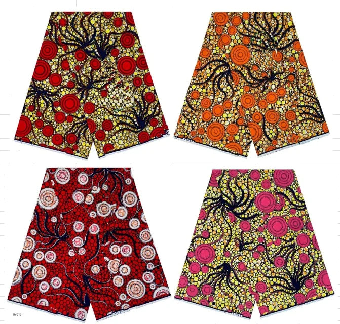 2024 6 Yards 100% Cotton Veritable Wax Pagne African Super Real Holland Wax VL Original Batik Lace Dress Dutch Loincloth