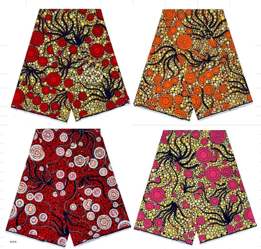 2024 6 Yards 100% Cotton Veritable Wax Pagne African Super Real Holland Wax VL Original Batik Lace Dress Dutch Loincloth